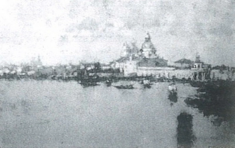  134-Francesco Filippini-Veduta della Giudecca 